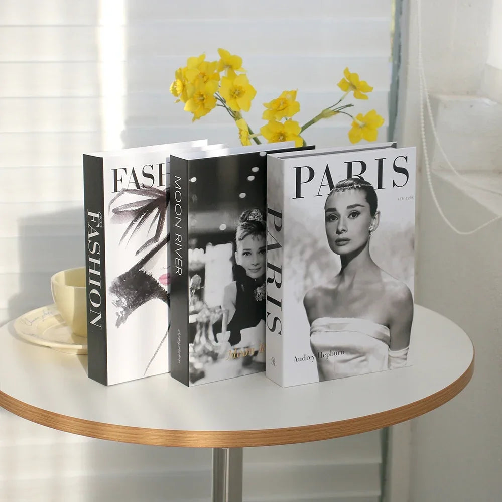 Livro decorativo 3 em 1