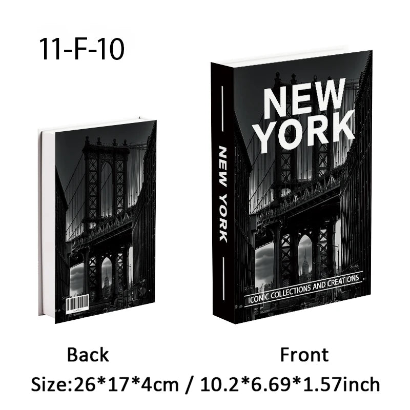 Livro Decorativo com Porta-Objetos