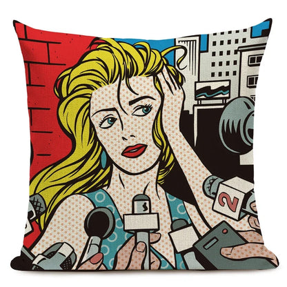 Pop Art Capa de almofada