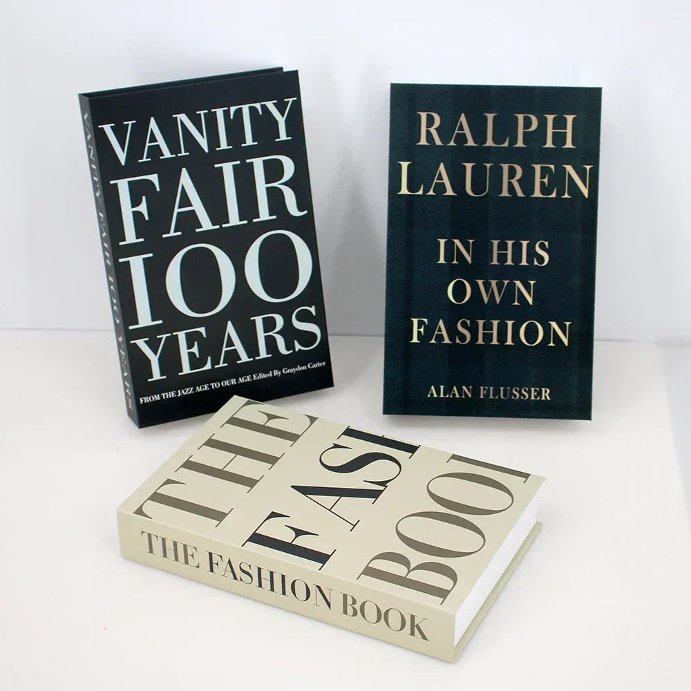 Livro decorativo 3 em 1