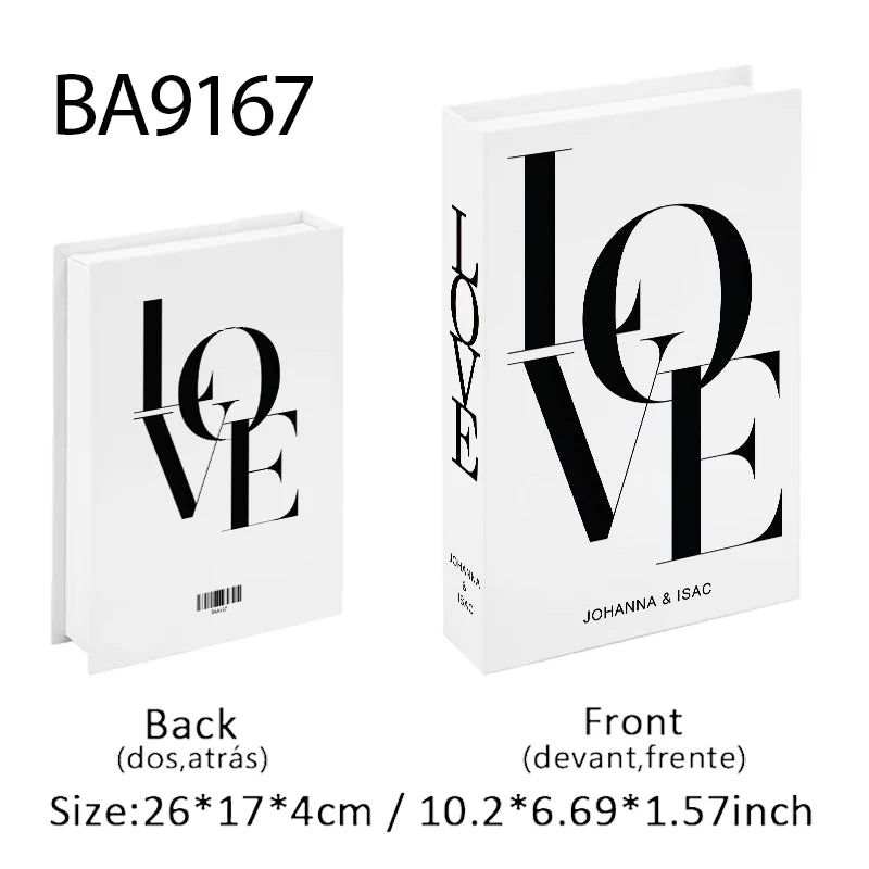Livro Decorativo com Porta-Objetos