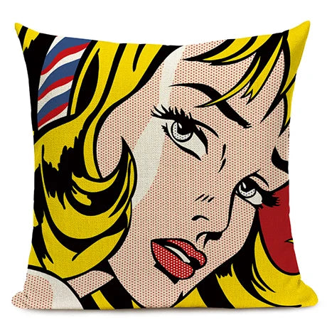 Pop Art Capa de almofada