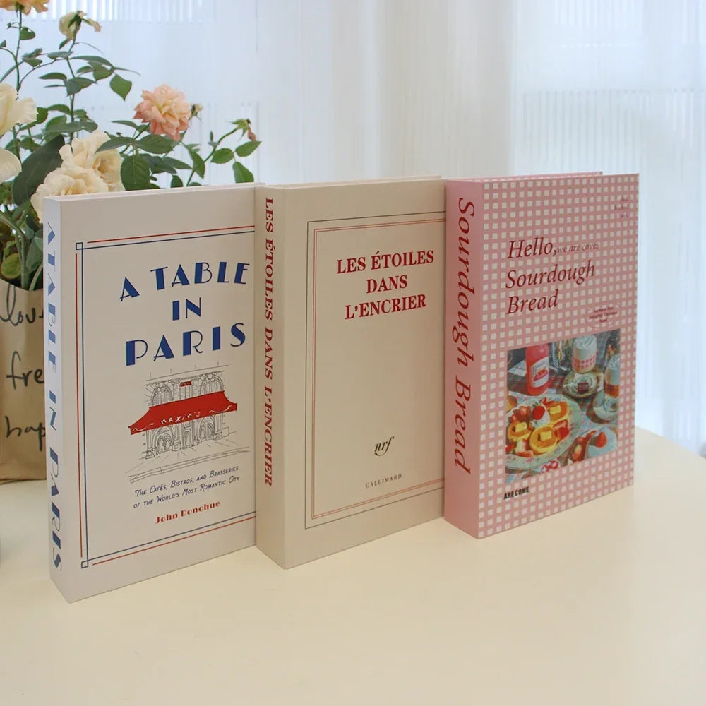 Livro decorativo 3 em 1