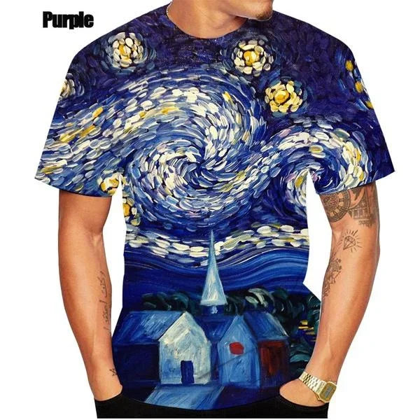 Camiseta Van Gogh