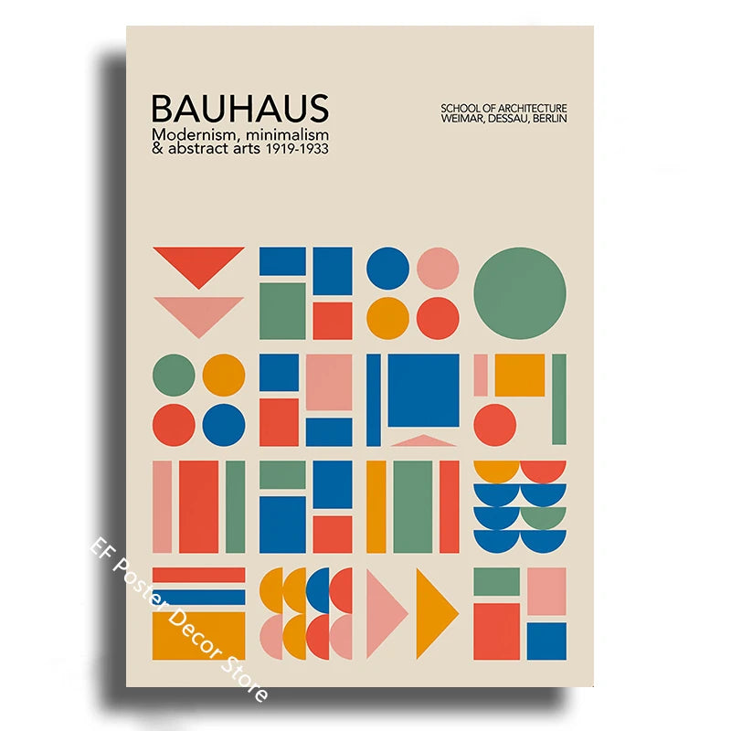 "Bauhaus" Posters