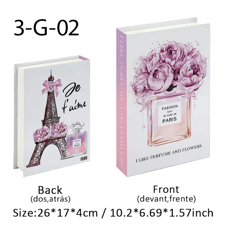 Livro Decorativo com Porta-Objetos