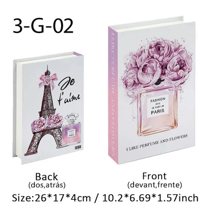 Livro Decorativo com Porta-Objetos