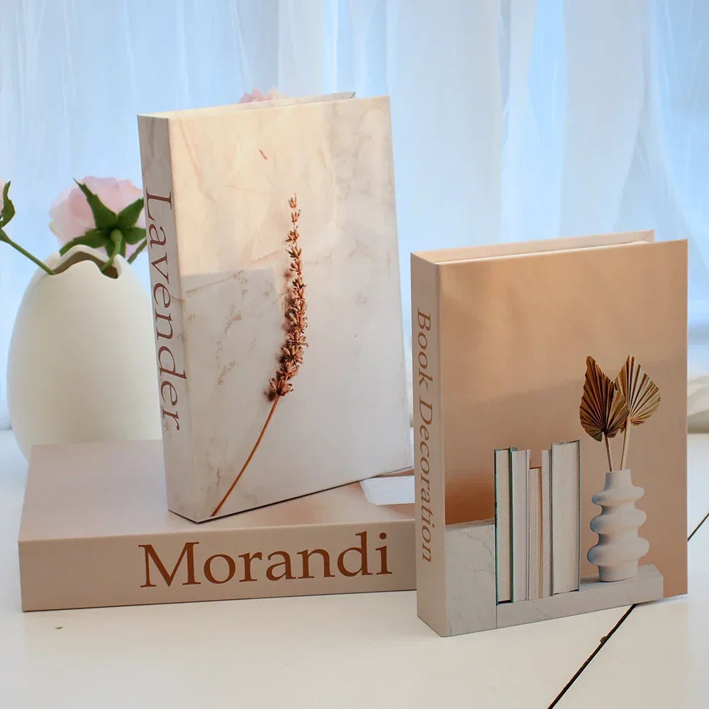 Livro decorativo 3 em 1