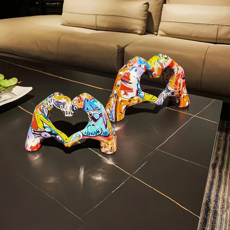 Mãos coraçao  "G"&"GG"