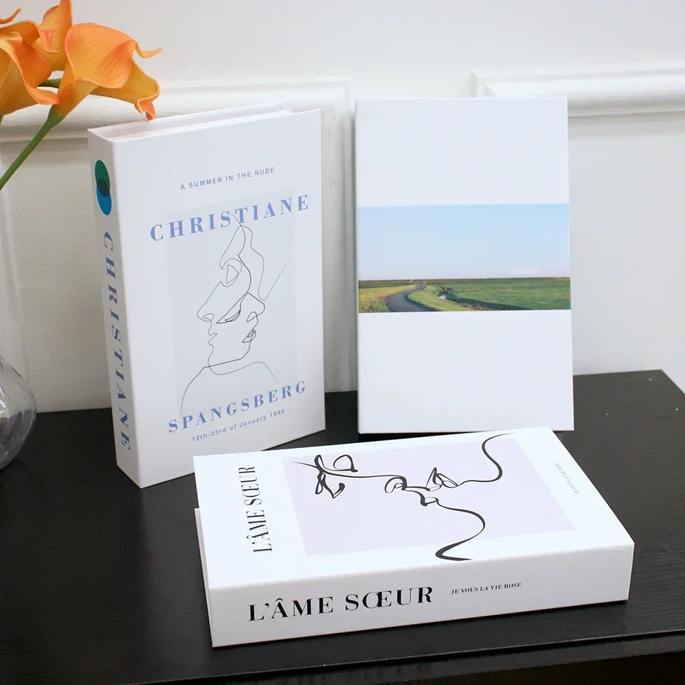 Livro decorativo 3 em 1