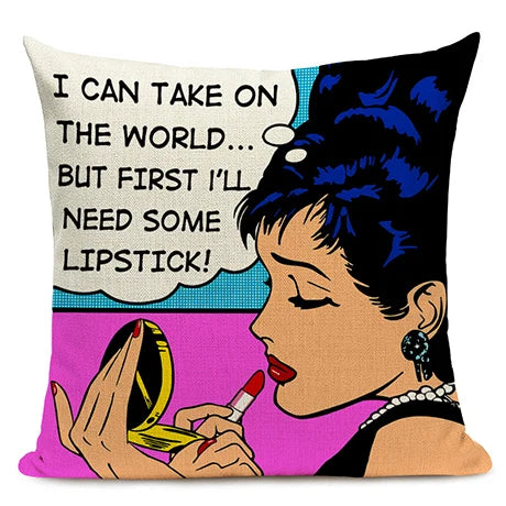 Pop Art Capa de almofada