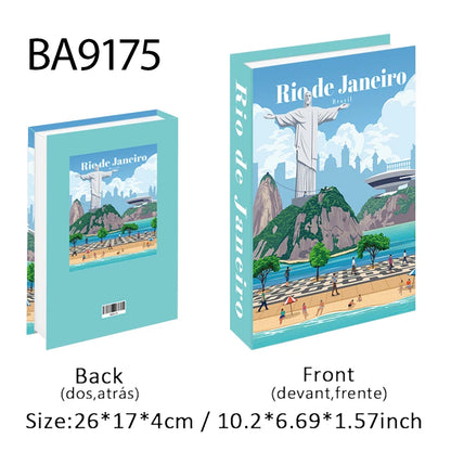 Livro Decorativo com Porta-Objetos