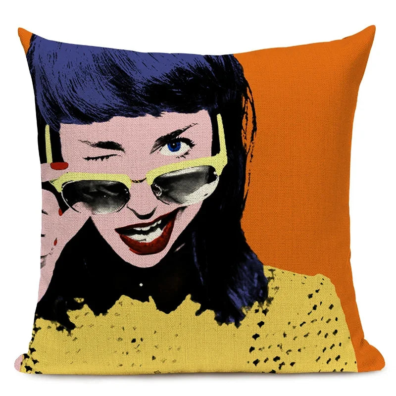 Pop Art Capa de almofada