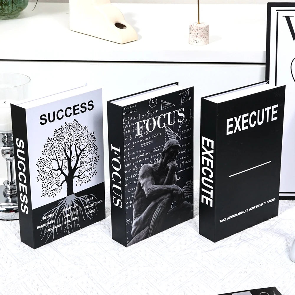 Livro decorativo 3 em 1