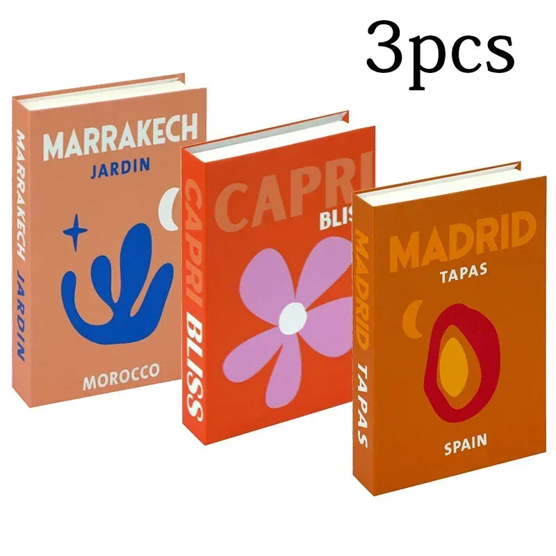 Livro decorativo 3 em 1