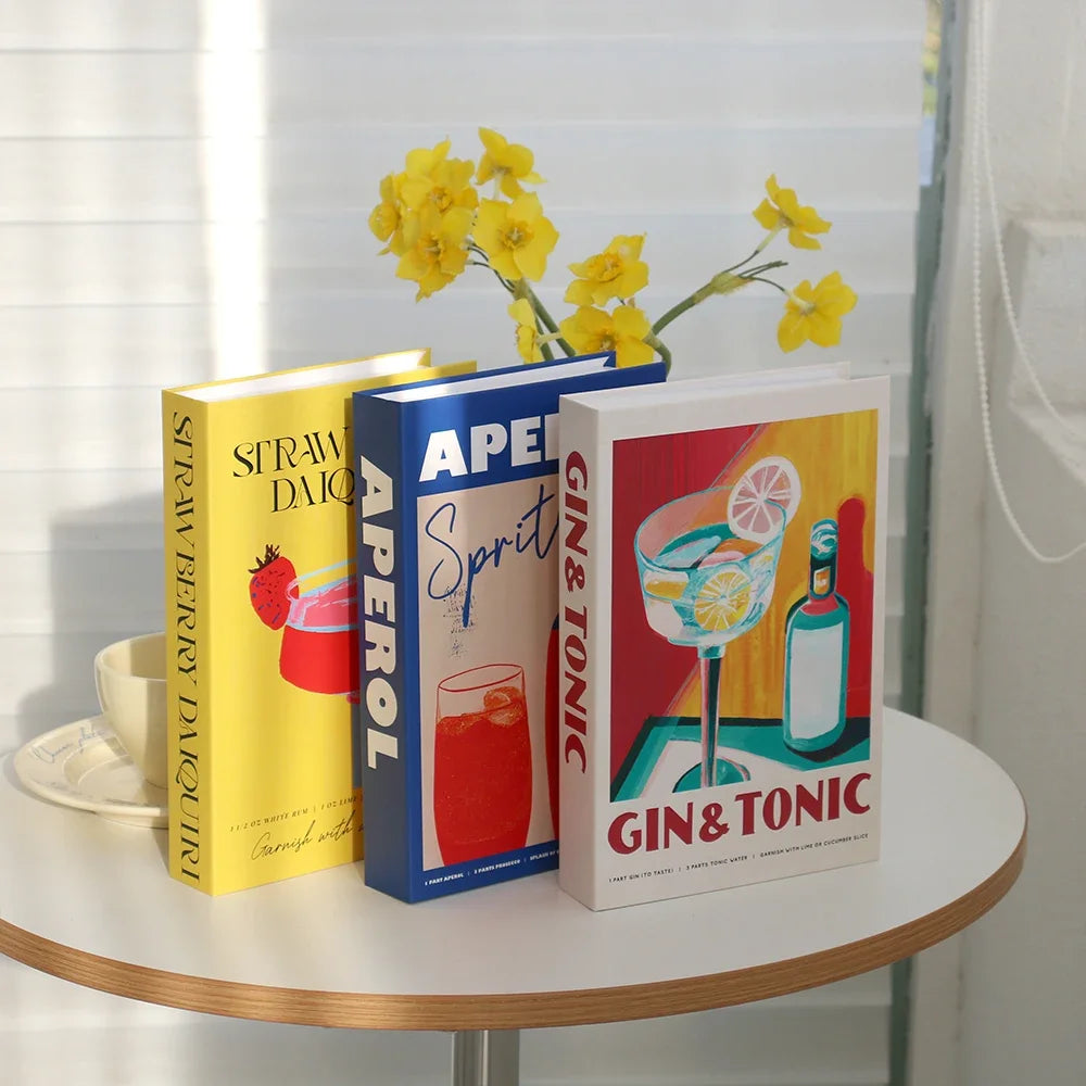 Livro decorativo 3 em 1