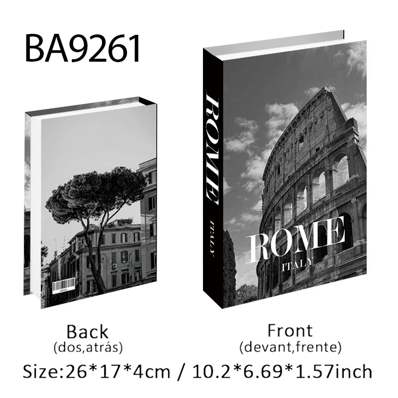 Livro Decorativo com Porta-Objetos