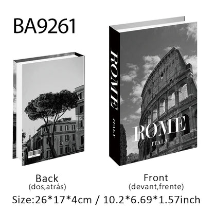 Livro Decorativo com Porta-Objetos