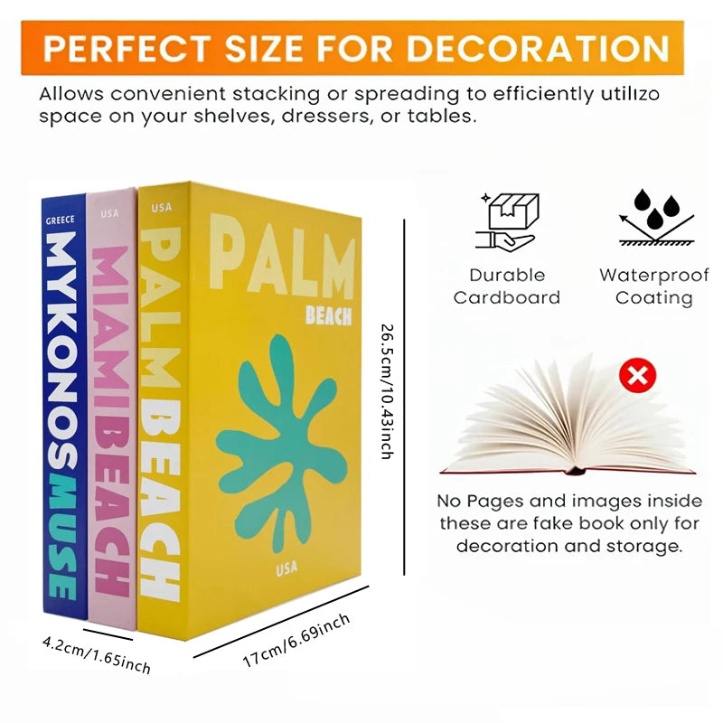 Livro Decorativo com Porta-Objetos