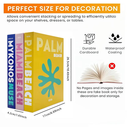 Livro Decorativo com Porta-Objetos